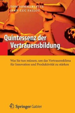 Cover of Quintessenz der Vertrauensbildung