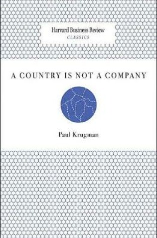 Cover of A Country Is Not a Company