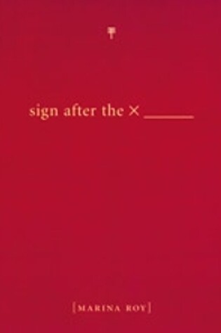 Cover of Sign after the X