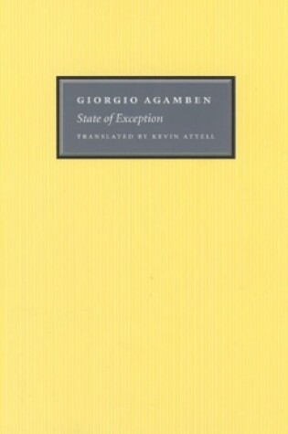 Cover of State of Exception