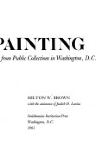 Cover of One Hundred Masterpieces of American Painting from Public Collections in Washington D.C.