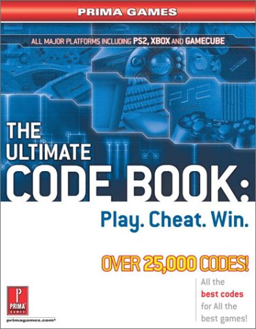 Book cover for The Ultimate Code Book: Play. Cheat. Win.