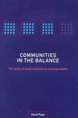 Cover of Communities in the Balance