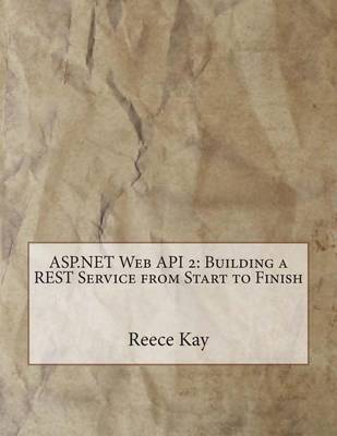 Book cover for ASP.Net Web API 2