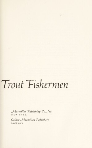 Book cover for Secret Places of Trout Fishermen