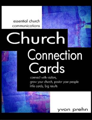 Book cover for Church Connection Cards, Connect with Visitors, Grow Your Church, Pastor Your People