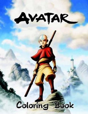 Book cover for Avatar Coloring Book