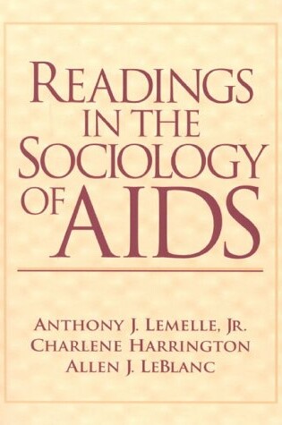 Cover of Readings in the Sociology of AIDS