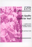 Cover of Is Quality Good for You?