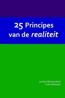 Book cover for 25 Principes van de realiteit