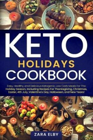 Cover of Keto Holidays Cookbook