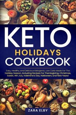 Book cover for Keto Holidays Cookbook