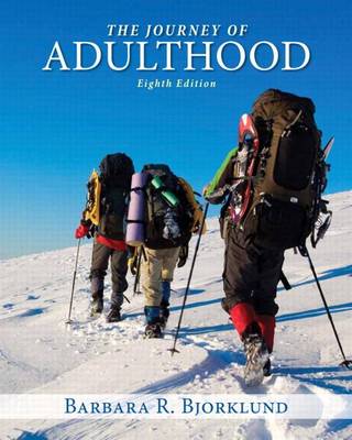 Book cover for The Journey of Adulthood with Access Code