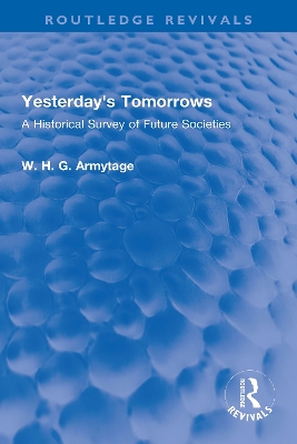 Book cover for Yesterday's Tomorrows