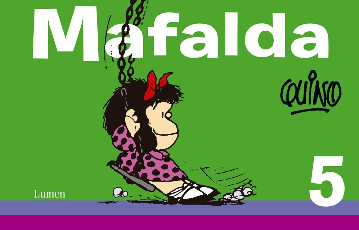 Book cover for Mafalda 5 (Spanish Edition)