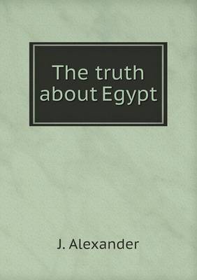 Book cover for The truth about Egypt