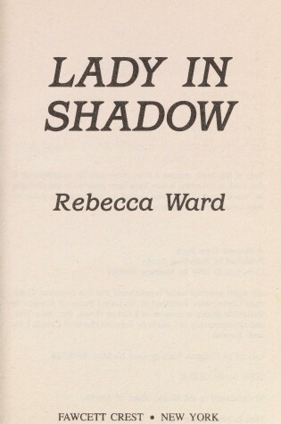 Cover of Lady in Shadow