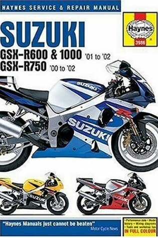 Cover of Suzuki GSX-R600, 750 and 1000 Service and Repair Manual