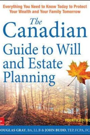 Cover of The Canadian Guide to Will and Estate Planning