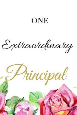 Book cover for One Extraordinary Principal