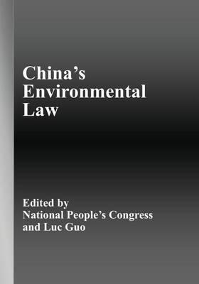 Book cover for China's Environmental Law