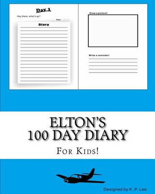 Book cover for Elton's 100 Day Diary
