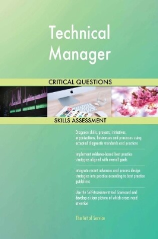 Cover of Technical Manager Critical Questions Skills Assessment