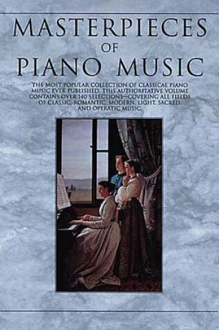 Cover of Masterpieces of Piano Music