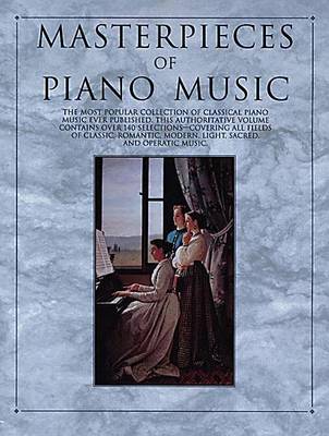 Book cover for Masterpieces of Piano Music