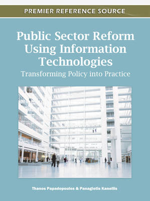 Cover of Public Sector Reform Using Information Technologies: Transforming Policy into Practice