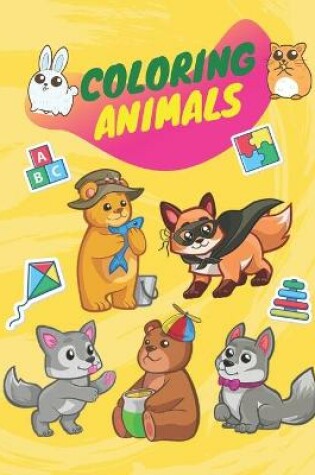 Cover of Coloring animals