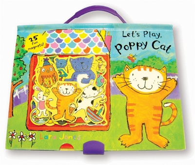 Book cover for Let's Play, Poppy Cat