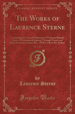 Book cover for The Works of Laurence Sterne, Vol. 1 of 4
