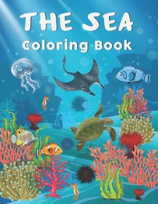 Book cover for The Sea Coloring Book