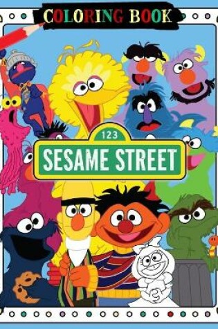 Cover of Sesame Street Coloring Book