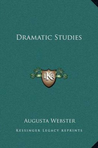 Cover of Dramatic Studies