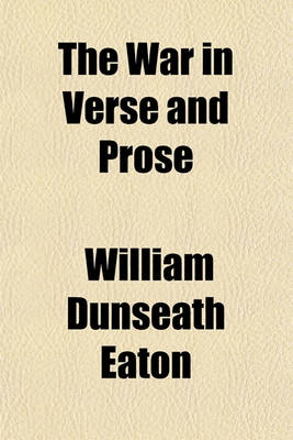 Book cover for The War in Verse and Prose