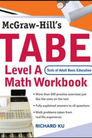 Cover of TABE Math Workbook