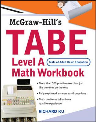 Book cover for TABE Math Workbook