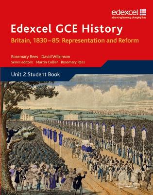 Cover of Edexcel GCE History AS Unit 2 B1 Britain, 1830-85: Representation and Reform