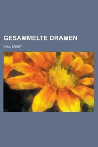 Cover of Gesammelte Dramen