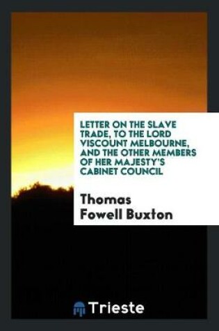 Cover of Letter on the Slave Trade