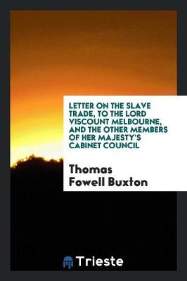 Book cover for Letter on the Slave Trade