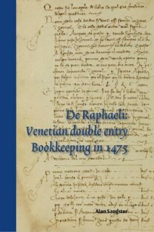 Cover of De Raphaeli : Venetian double entry bookkeeping in 1475