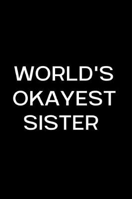 Book cover for World's Okayest Sister