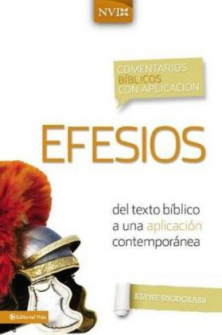 Cover of Comentario bíblico con aplicación NVI Efesios