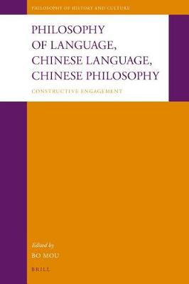 Cover of Philosophy of Language, Chinese Language, Chinese Philosophy