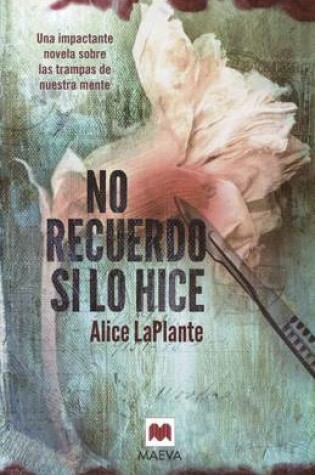 Cover of No Recuerdo Si Lo Hice
