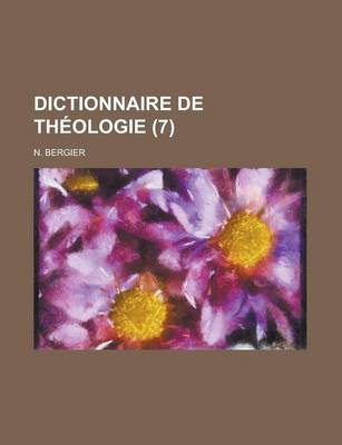 Book cover for Dictionnaire de Theologie (7 )