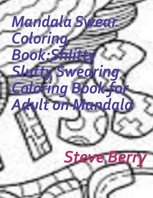 Book cover for Mandala Swear Coloring Book